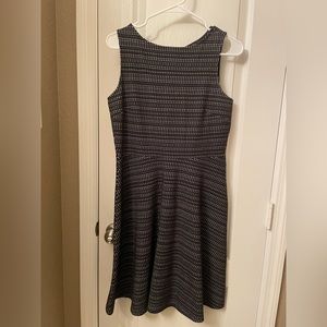 Black and white dress